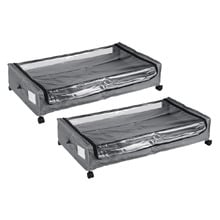 Olympe Underbed Storages with Wheels (Set of 2)