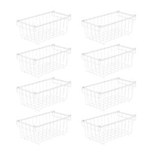 Palermo Stackable Freezer Storage Baskets (Set of 8)