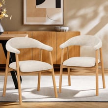 Palmera Upholstered Dining Chairs (Set of 2)