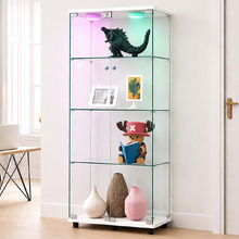 Lirra 4 Tier Display Cabinet with LED
