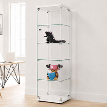 188.8cm Lirra 5 Tier Display Cabinet