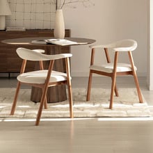 Palmera Upholstered Dining Chairs (Set of 2)
