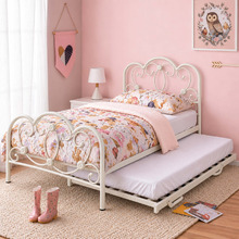 Deyra Single Bed Frame with Trundle
