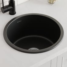 Bowen 430mm Round Single Granite Kitchen Sink