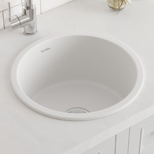 Bowen 430mm Round Single Granite Kitchen Sink