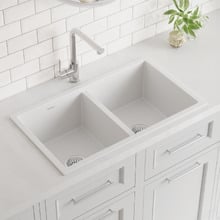 Bowen 770mm Double Granite Kitchen Sink