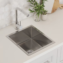 Yeva 380mm Single Kitchen Sink & Pull-Out Mixer