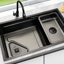 Walt 750mm Single Kitchen Sink with Colander