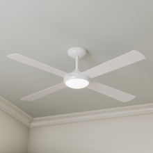 Hodson 132cm AC Ceiling Fan with LED Light & Remote Control