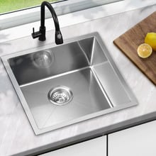 Parker 440mm Single Stainless Steel Kitchen Sink
