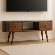 Ares 2 Drawer Mango Wood TV Unit
