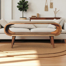 Ezra Capsule Mango Wood Coffee Table