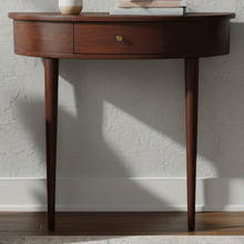 Hailee Mango Wood Wall-Mounted Console Table