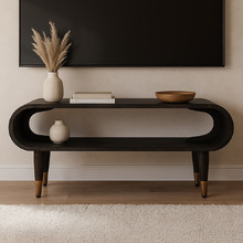 90cm Ezra Mango Wood TV Unit