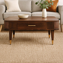 Boris Rectangular Mango Wood Coffee Table