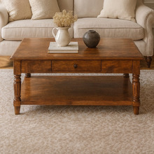 Polina Mango Wood Coffee Table