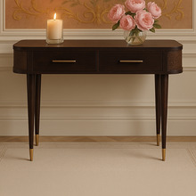 Boris Mango Wood Console Table