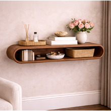 Eryk Mango Wood Wall-Mounted Console Table