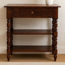 Demi 1 Drawer Recycled Mango Wood Console Table