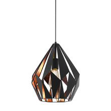 Carlton Prism Steel Pendant Light