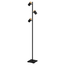 Cartagena Aluminium 3 Light Floor Lamp
