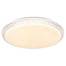 Delilah Round Crystal Look LED Oyster Light