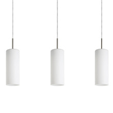 Troy Steel 3 Light Pendant