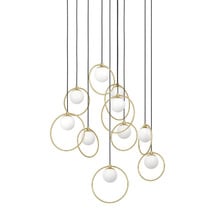 Round Portocolom 10 Light LED Pendant