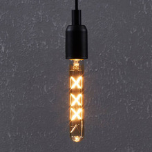 Radiance E27 Tubular 4W Amber 18.5cm LED Filament Bulb