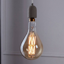 Radiance E27 Drop 8W Amber 32cm Dimmable LED Filament Bulb