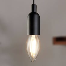 Flik E14 Clear Candle 4W Dimmable LED Filament Bulb