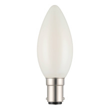 Facet B15 Frost Candle 4W Dimmable LED Bulb
