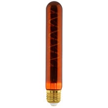 Elvo E27 Tubular Warm White 4W Amber LED Filament Bulb