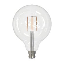 Prism B22 Round 5W Dimmable LED Filament Bulb