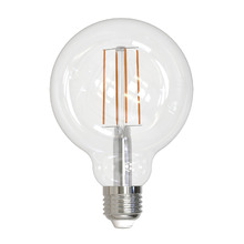 Fisher E27 Round 7.5W Dimmable LED Filament Bulb