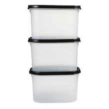 Modular 1.1L Oval Food Storage Containers (Set of 3)