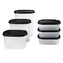 6 Piece Modular Food Storage Container Set