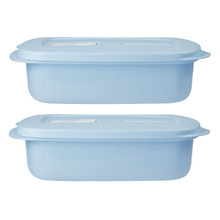 Microwavable 1L Rectangle Food Storage Containers (Set of 2)
