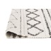 Emilee Natural White Hand Woven Flatweave Wool & Viscose Rug | Temple ...