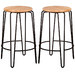 Black Frame / Natural Seat