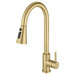 Brushed Yellow Gold