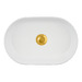 Brushed Yellow Gold