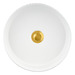 Brushed Yellow Gold