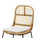 Continental Designs Natural Astro Rattan & Cane Dining Chairs & Reviews ...