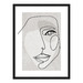 Black Framed Paper Print