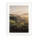 White Framed Paper Print