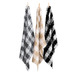 Charcoal, Taupe, Black