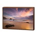 Art Illusions Beach Sunset Canvas Print | Temple & Webster