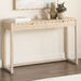 BayviewLiving Olwen Oak Wood Console Table | Temple & Webster
