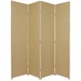 Storage Co 4 Panel Woven Room Divider Screen | Temple & Webster